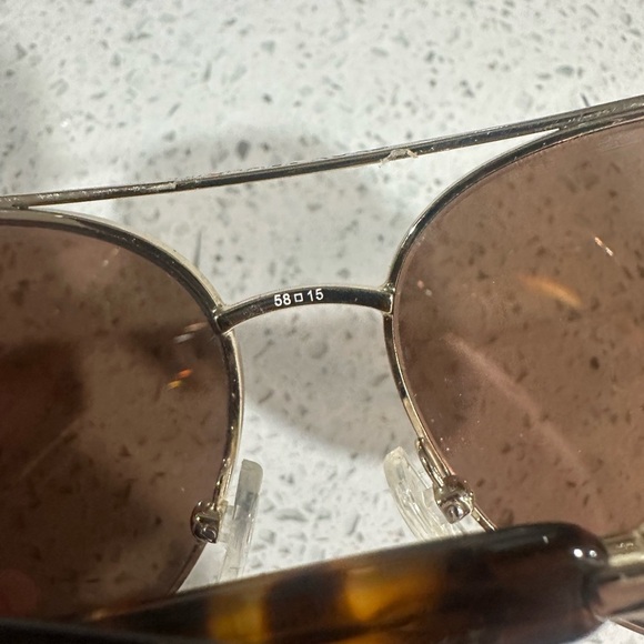 Michael Kors pilot-frame mirrored sunglasses GUC main image 7